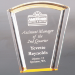 SELF STANDING HALO ACRYLICS