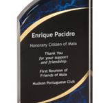 ROUNDED MARBLEIZED ACRYLICS