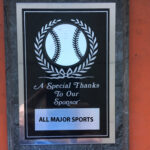 Special Thanks Plaque