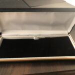 6 1/2" x 2 3/4" Black Velvet Pen Case (Case only, pen not included)