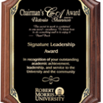 OVATION WALNUT PLAQUE