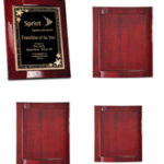 Eclipse Rosewood/Black Piano Finish Plaque